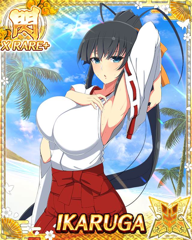 1girl, :o, alternate_hairstyle, antenna_hair, arm_behind_head, arm_up, armpits, beach