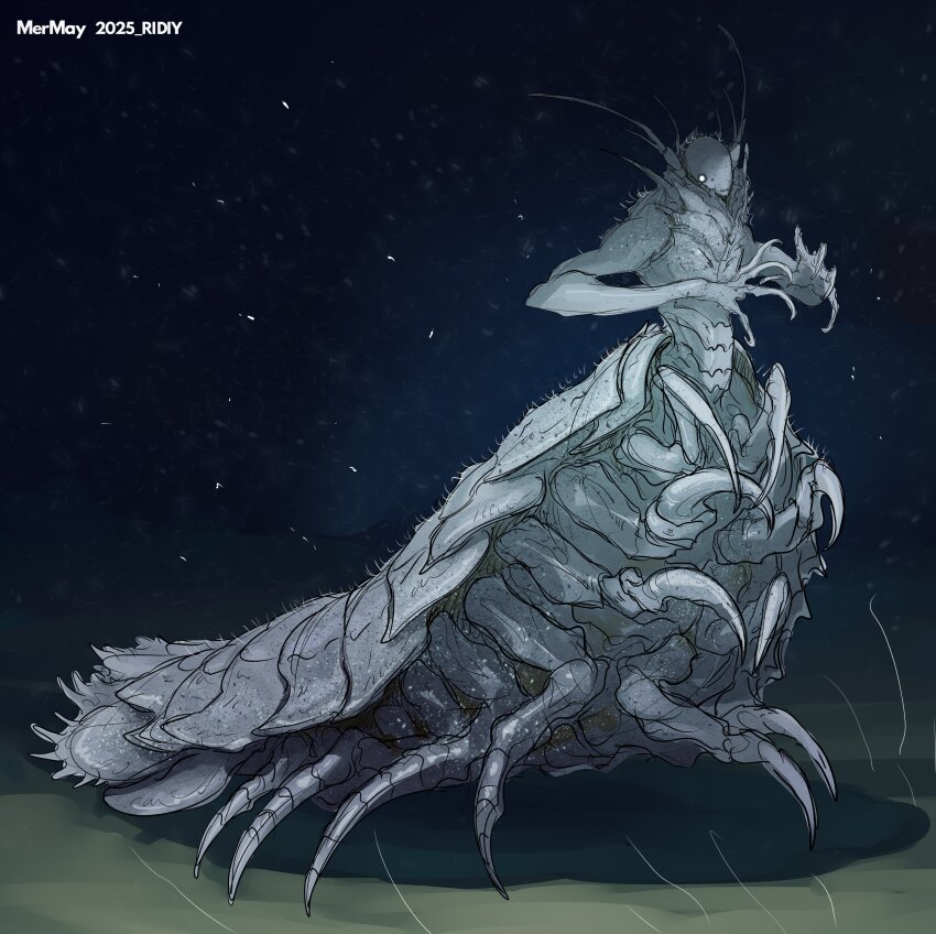 1other, absurdres, antennae, arthropod, chitin, clawed_hands, highres, long_claws