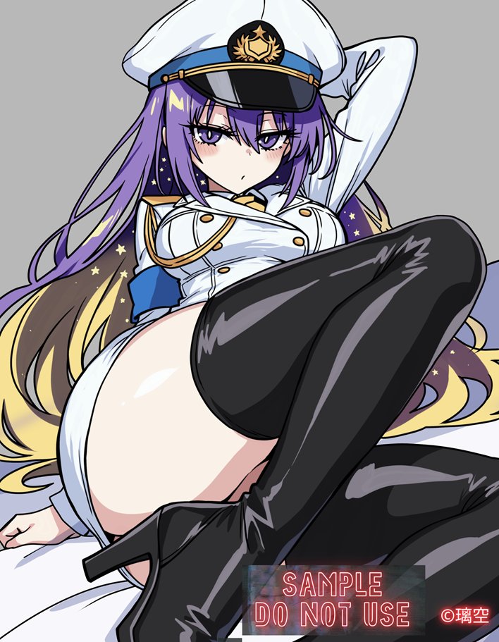 1girl, blonde_hair, blush, breasts, colored_inner_hair, hololive, hololive_indonesia, large_breasts