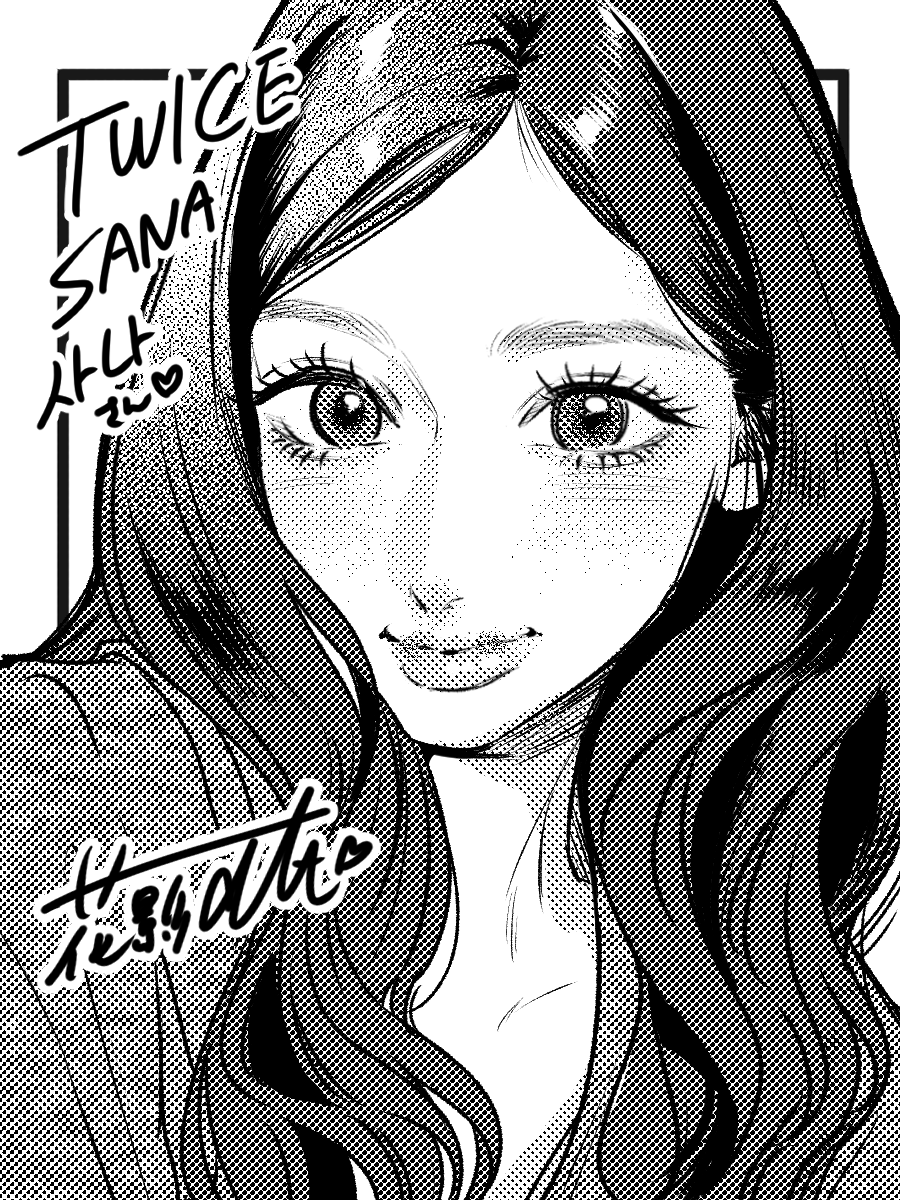 1girl, alt_o_ekaki, animification, black_border, blush, border, character_name, collarbone