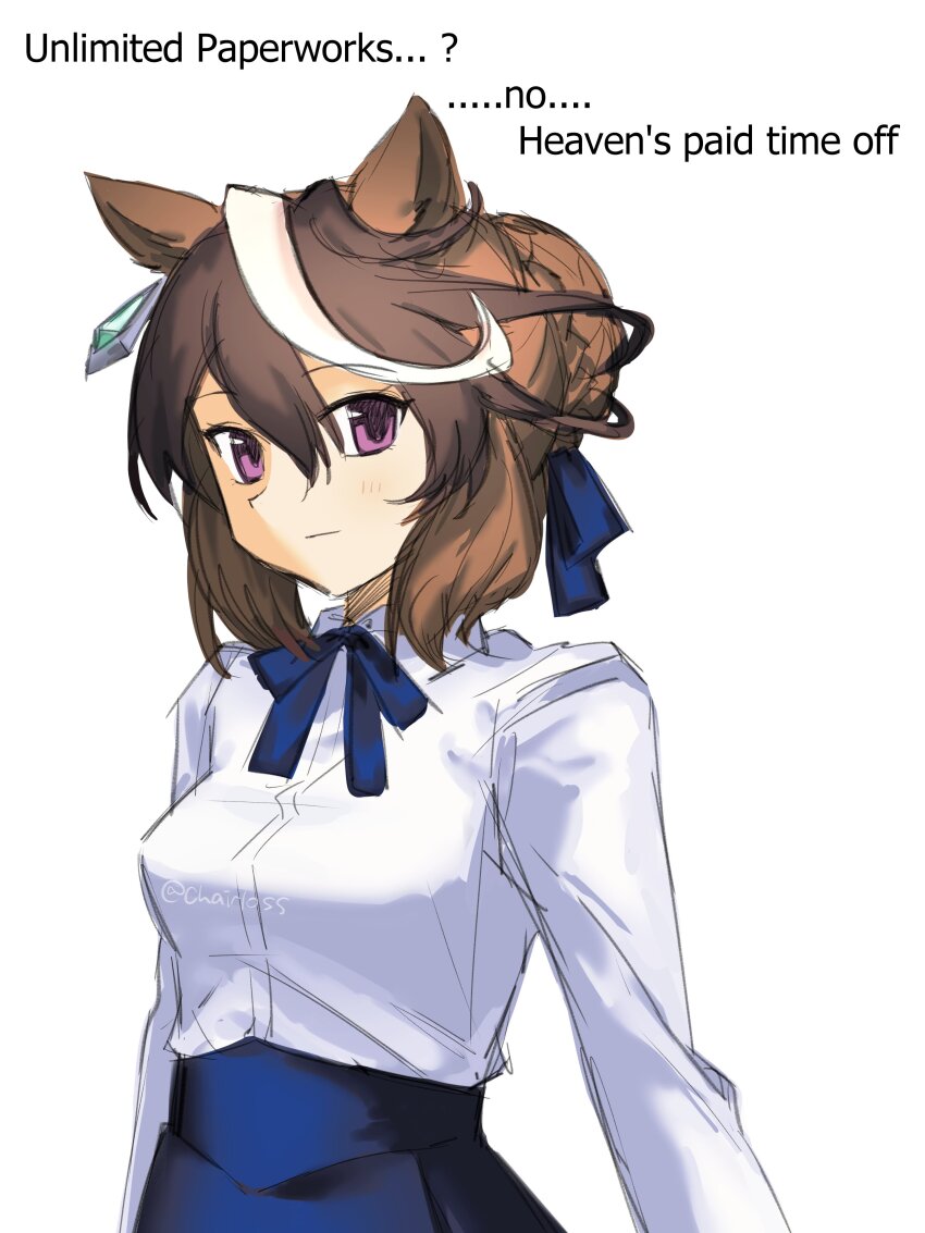 1girl, absurdres, animal_ears, artoria_pendragon_(fate), baryumejuya, blue_bow, blue_ribbon, blue_skirt