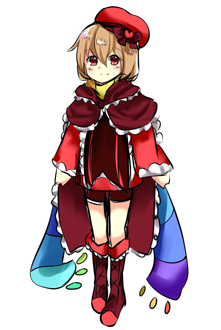 1other, absurdres, alternate_costume, alternate_universe, androgynous, aqua_scarf, batory_ken, beret