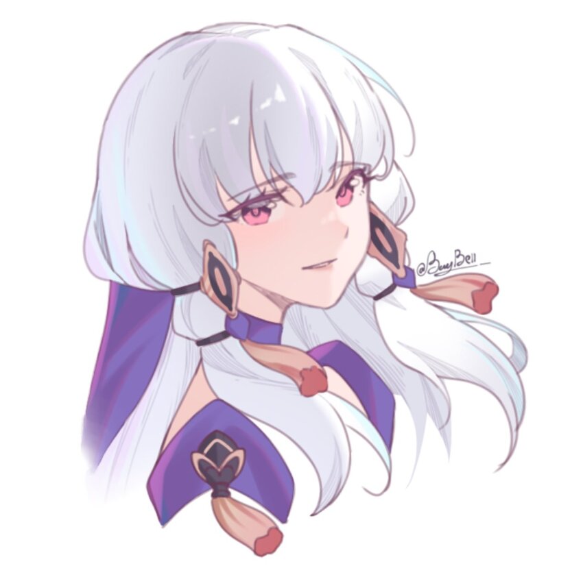 1girl, baybell, commentary, fire_emblem, fire_emblem:_three_houses, hair_ornament, highres, long_hair