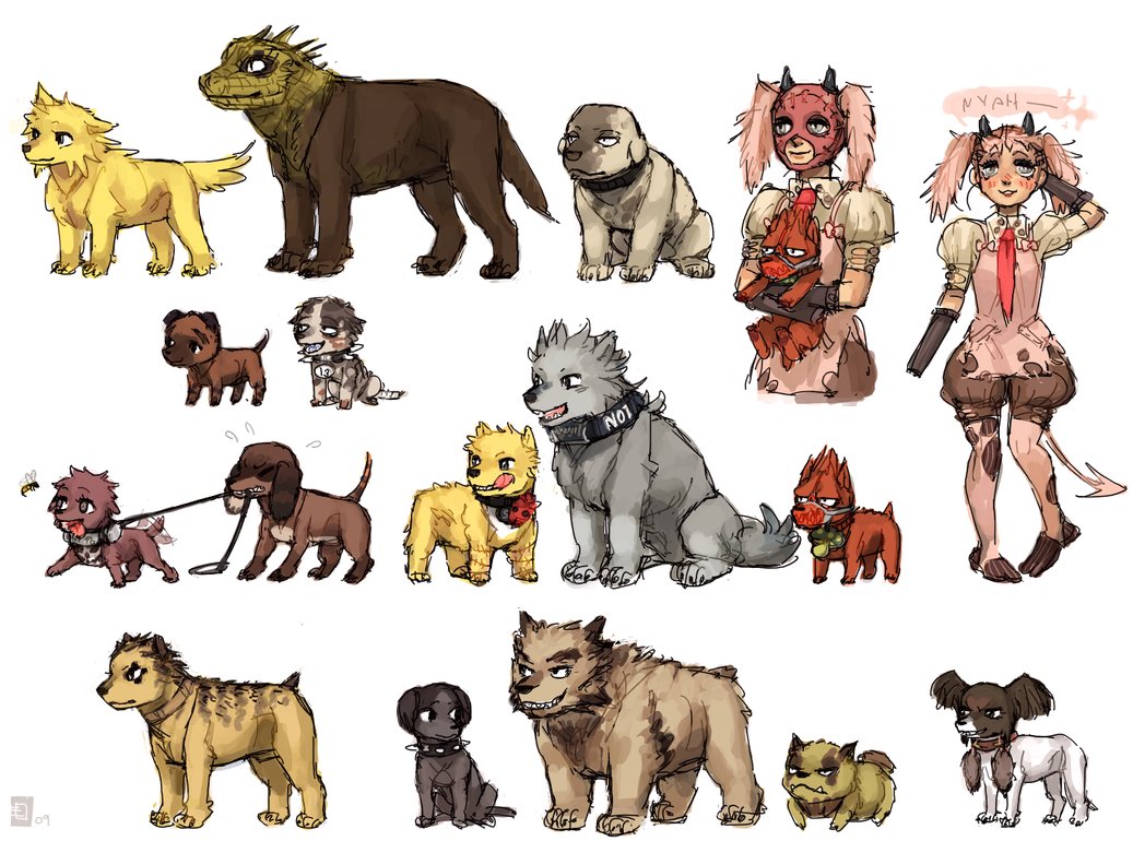 6+boys, 6+girls, amputee, animalization, asuka_(dorohedoro), bauks, bee, blush, bug, caiman_(dorohedoro), character_request, collar, demon_tail, dog, dorohedoro, ebisu_(dorohedoro), emlan, en_(dorohedoro), fujita_(dorohedoro), grey_eyes, grin, horns, image_sample, insect, kasukabe_(dorohedoro), kikurage_(dorohedoro), leash, mask, monster_girl, multiple_boys, multiple_girls, nikaidou_(dorohedoro), noi_(dorohedoro), personification, pink_hair, risu_(dorohedoro), role_reversal, shin_(dorohedoro), simple_background, smile, tail, tail_wagging, tanba_(dorohedoro), thirteen_(dorohedoro)