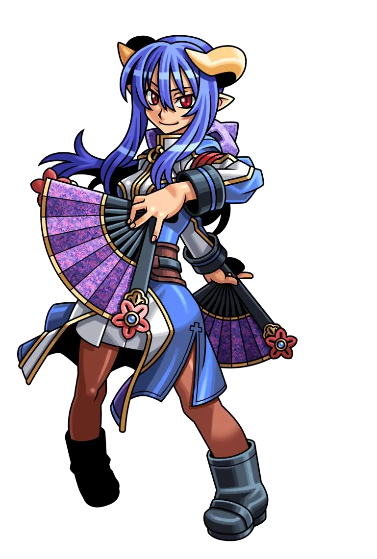 1girl, ankle_boots, armband, black_boots, blue_coat, blue_hair, boots, bow