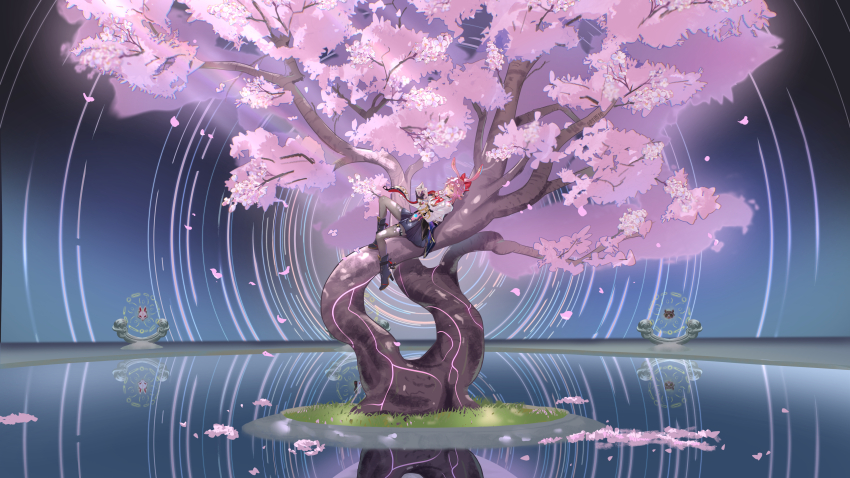 1girl, absurdres, animal_ears, black_boots, book, boots, bow, bowtie