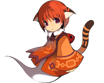 1boy, animal_ears, backpack, bag, blush_stickers, brown_eyes, brown_tail, cat_boy
