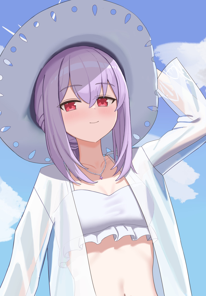 1girl, absurdres, atsuko_(blue_archive), atsuko_(swimsuit)_(blue_archive), bare_shoulders, bikini, blue_archive, breasts