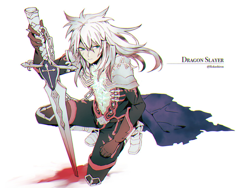 1boy, armor, balmung_(fate), blue_cape, cape, commentary_request, fate/apocrypha, fate_(series)