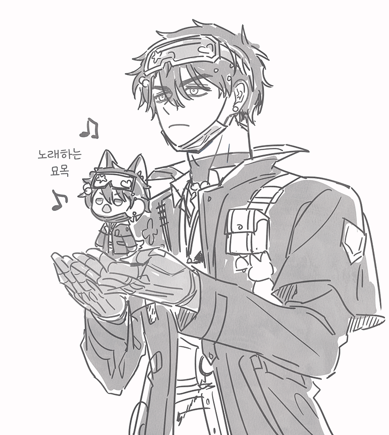 1boy, black_hair, black_mask, chibi, earrings, goggles, goggles_on_head, heart