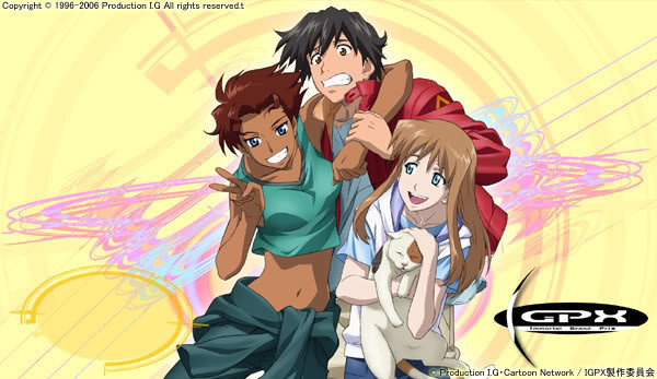 1boy, 2girls, amy_stapleton, igpx, liz_ricarro, multiple_girls, smile, tagme