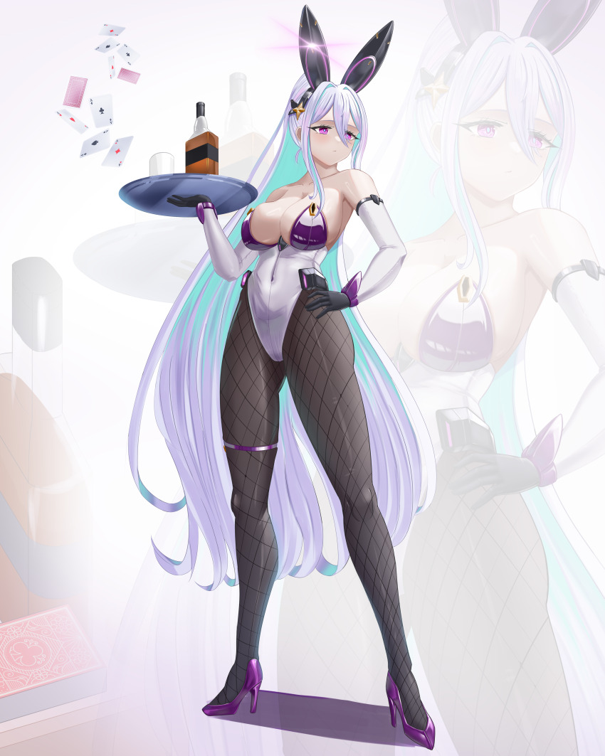 1girl, absurdres, alcohol, animal_ears, aqua_pupils, arm_at_side, artknight045, azur_lane