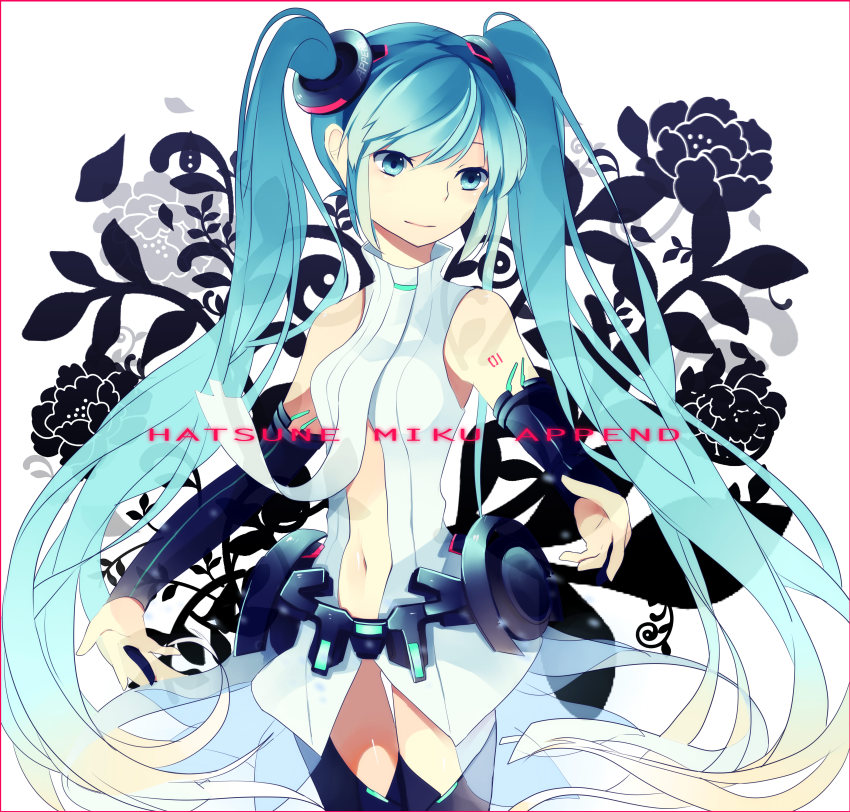 1girl, absurdres, aqua_eyes, aqua_hair, bad_id, bad_pixiv_id, breasts, bridal_gauntlets