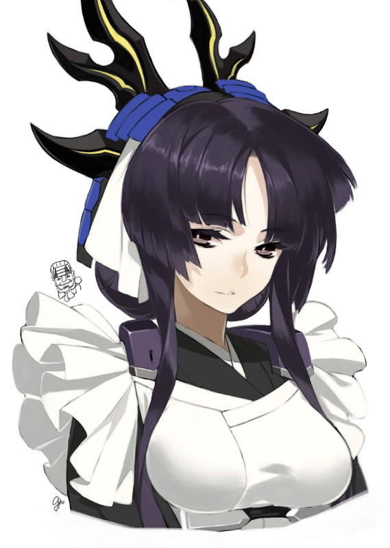 1girl, 92m, breasts, female_focus, hairband, honda_tadakatsu_(horizon), kazuno_(horizon), kyoukaisenjou_no_horizon