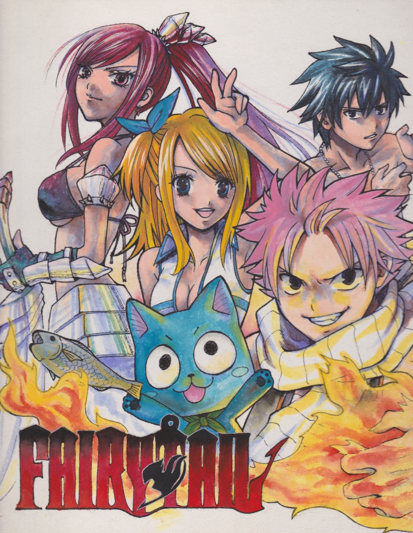 2boys, 2girls, absurdres, armor, bikini, bikini_armor, bikini_top_only, black_eyes