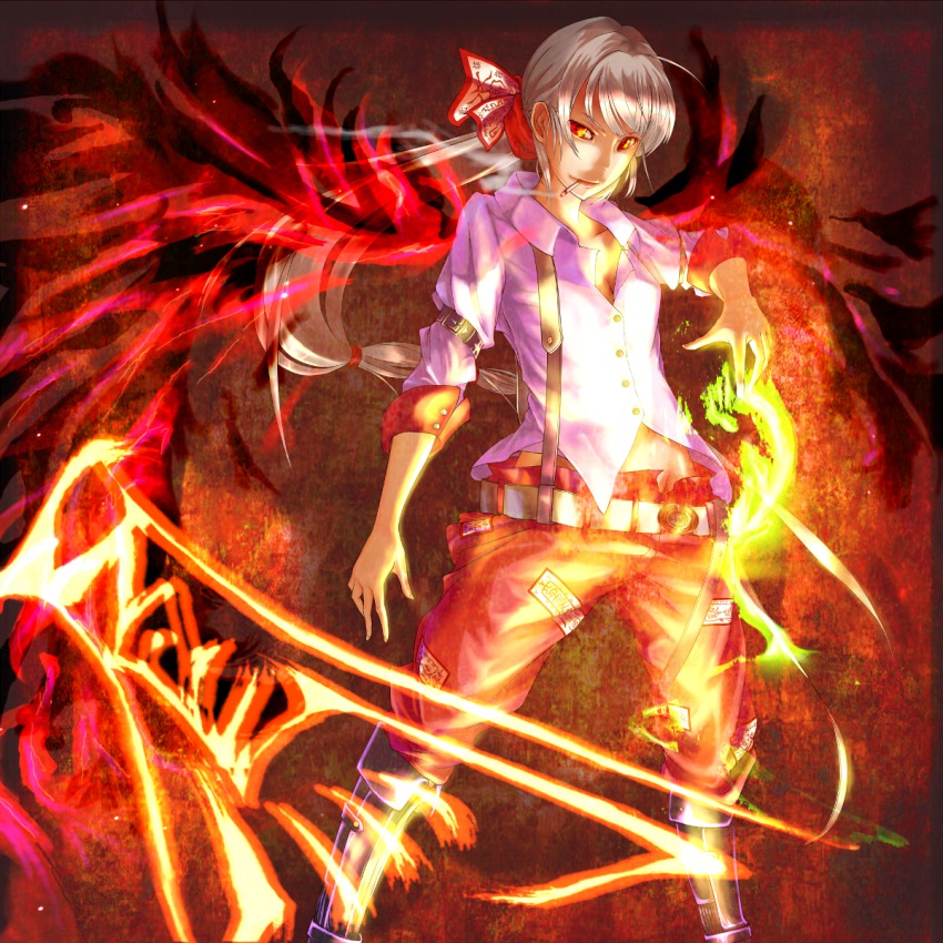 1girl, alternate_hairstyle, arm_garter, belt, boots, bow, buckle, chiku_(gesu)