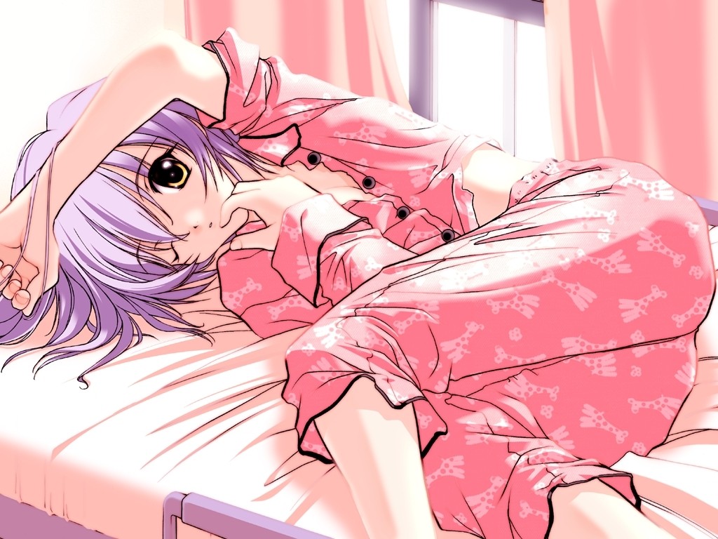 00s, 1girl, ass, female_focus, happy_lesson, ninomai_kisaragi, pajamas, sasaki_mutsumi