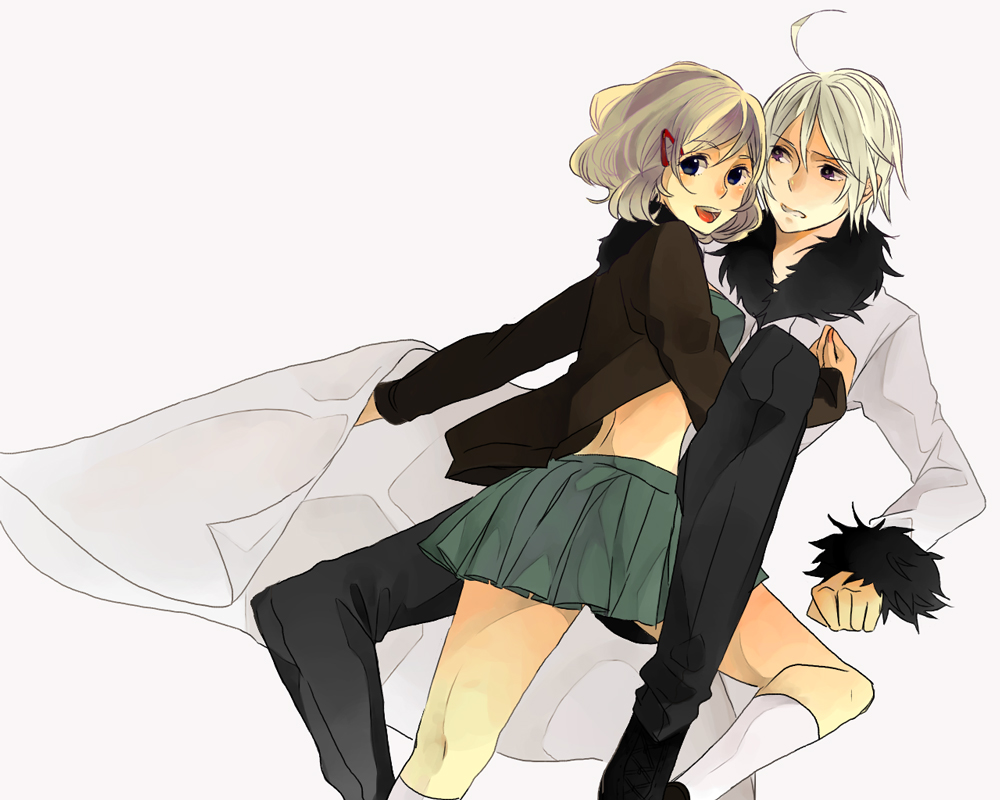 1boy, 1girl, ahoge, america_(female)_(hetalia), america_(hetalia), axis_powers_hetalia, bad_id, bad_pixiv_id