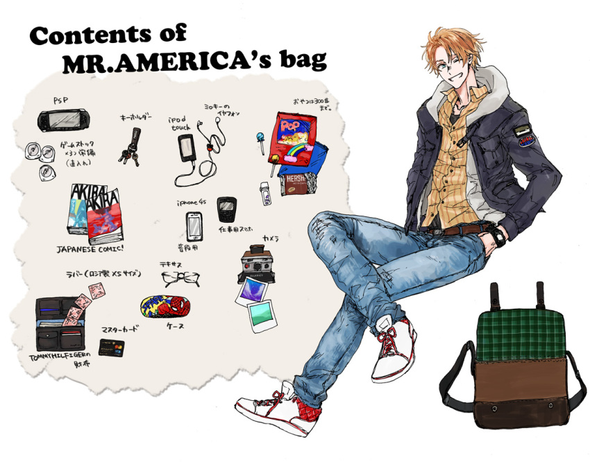 1980s_(style), 1boy, akira_(manga), america_(hetalia), axis_powers_hetalia, backpack, bad_id, bad_pixiv_id
