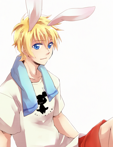 00s, 1boy, animal_ears, bad_id, bad_pixiv_id, blonde_hair, blue_eyes, flynn_scifo