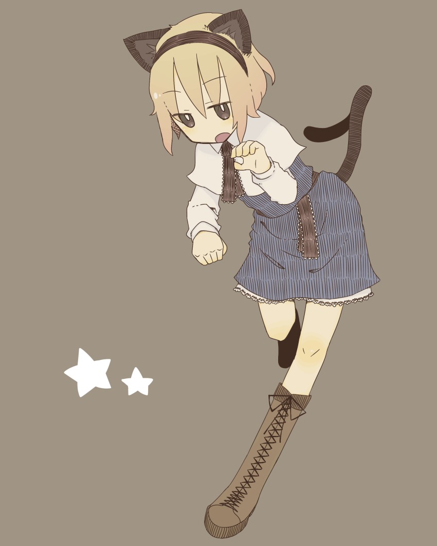 1girl, absurdres, alice_margatroid, animal_ears, black_eyes, blonde_hair, boots, capelet