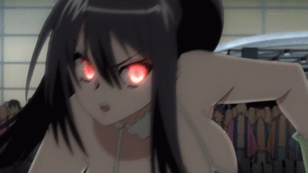 10s, 1girl, animated, animated_gif, bouncing_breasts, breasts, kore_wa_zombie_desu_ka?, large_breasts