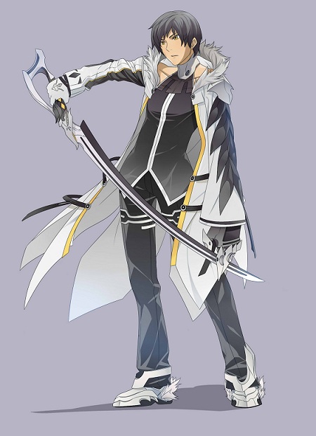1boy, bad_id, bad_pixiv_id, black_hair, black_pants, blade_master_(elsword), coat, elsword