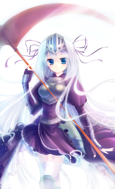 10s, 1girl, armor, armored_dress, bad_id, bad_pixiv_id, blue_eyes, breastplate