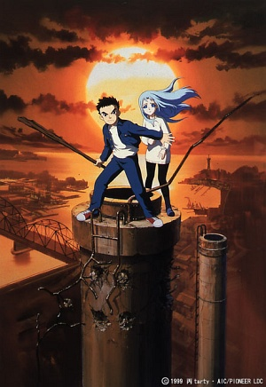 cover, ima_soko_ni_iru_boku, lala-ru, lowres, matsutani_shuuzou, official_art, pantyhose, stick