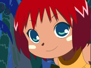 1girl, animated, animated_gif, barefoot, blue_eyes, blush_stickers, clothes_lift, dancing