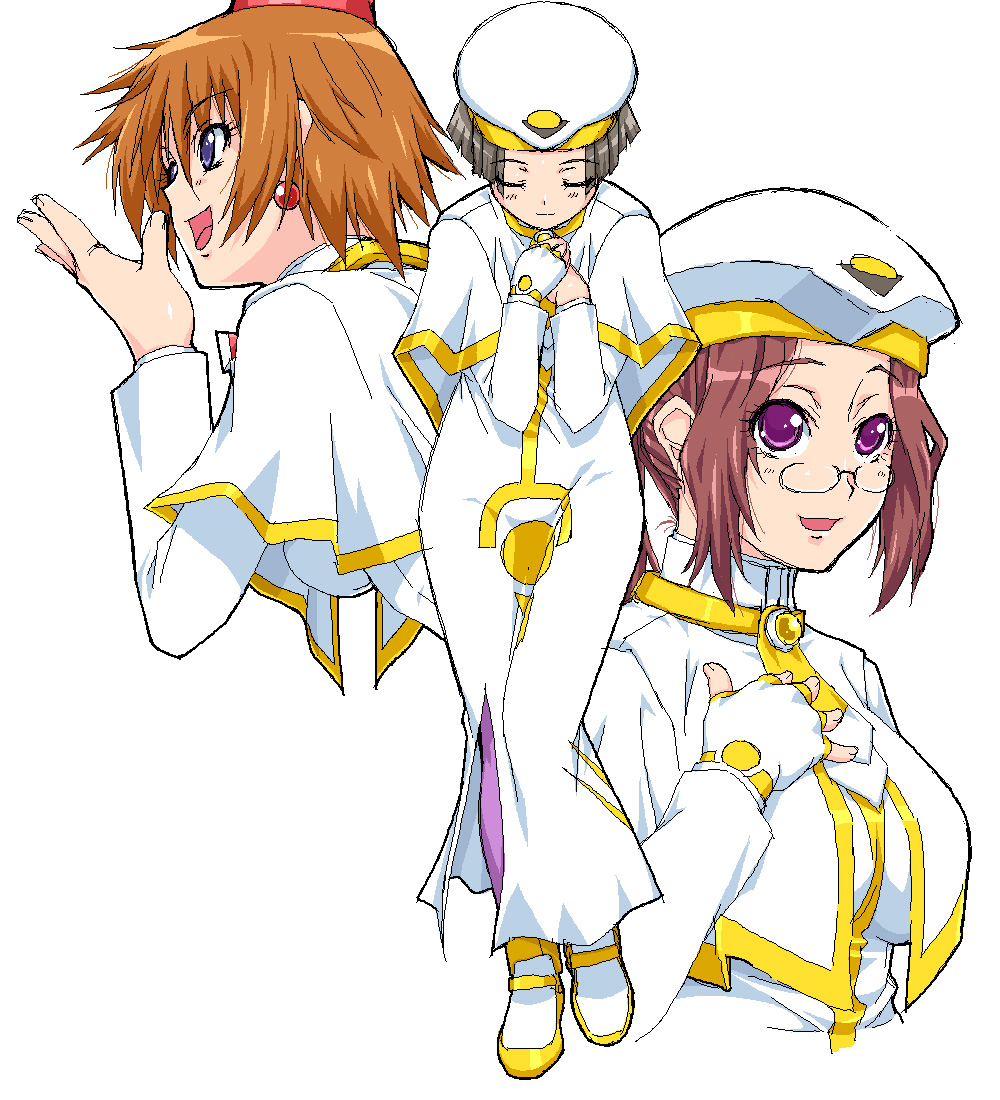 00s, aria_(manga), atora_monteverdi, ayumi_k_jasmine, black_legwear, high_collar, oekaki, pantyhose