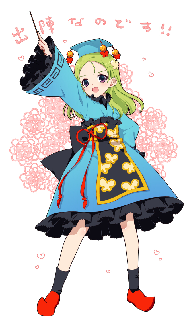 1girl, 5pb., arm_up, black_legwear, bow, dress, eiyuu_senki, female_focus