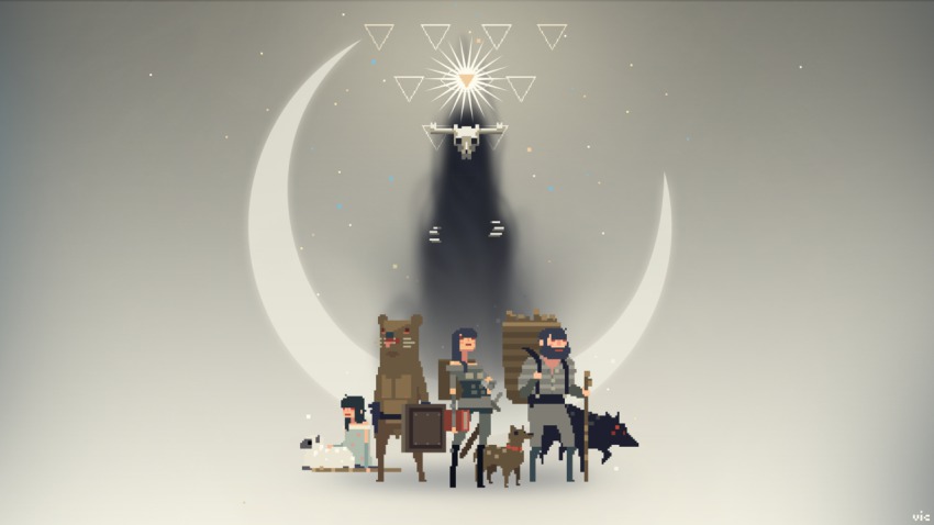 boor, dog, dogfella, grizzled, logfella, moon, pixel, sheep