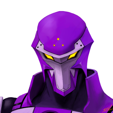 1boy, android, glowing, glowing_eyes, hucast, kireek, looking_at_viewer, lowres