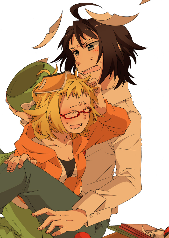 10s, ahoge, bad_id, bad_pixiv_id, beret, bianca_(pokemon), black_hair, blonde_hair