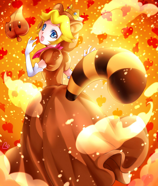 1girl, alternate_costume, alternate_form, animal_ears, autumn, blonde_hair, blue_eyes, crown