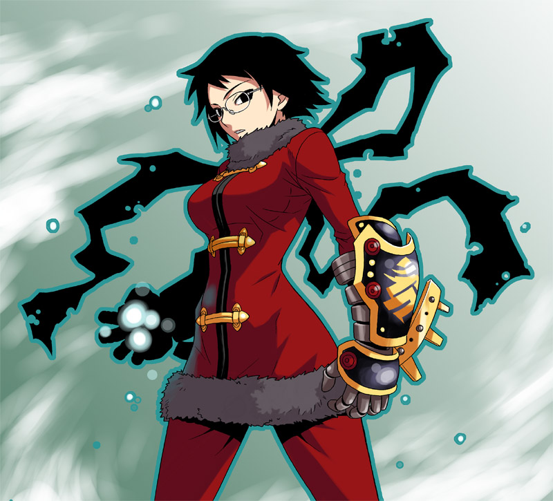 1girl, alchemist, alchemist_(sekaiju), alchemist_2_(sekaiju), androgynous, armor, atlus, belt