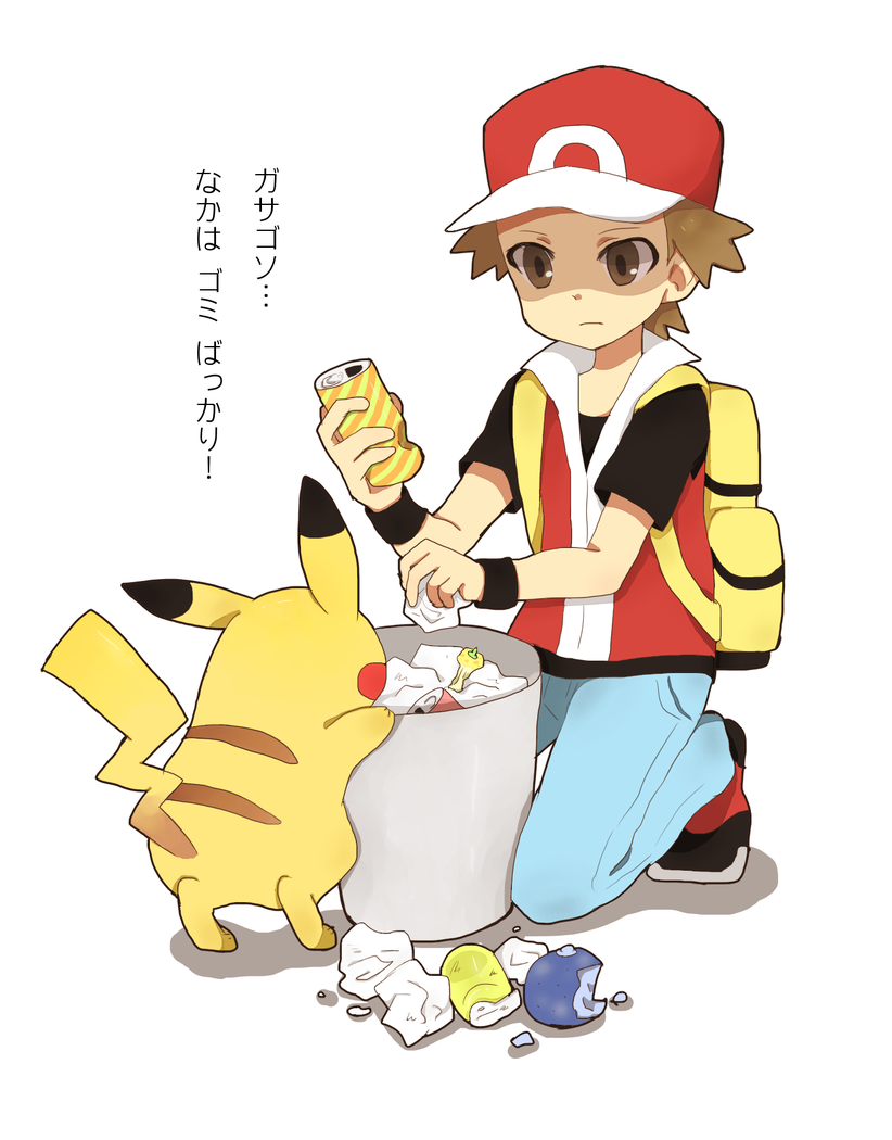 1boy, ako_(ako0905), backpack, bag, baseball_cap, brown_eyes, brown_hair, food