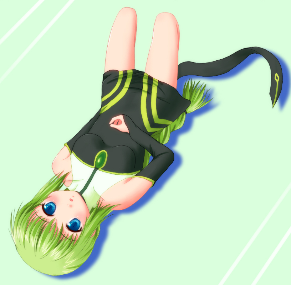 00s, 1girl, bare_shoulders, blue_eyes, braid, breasts, dress, green_background