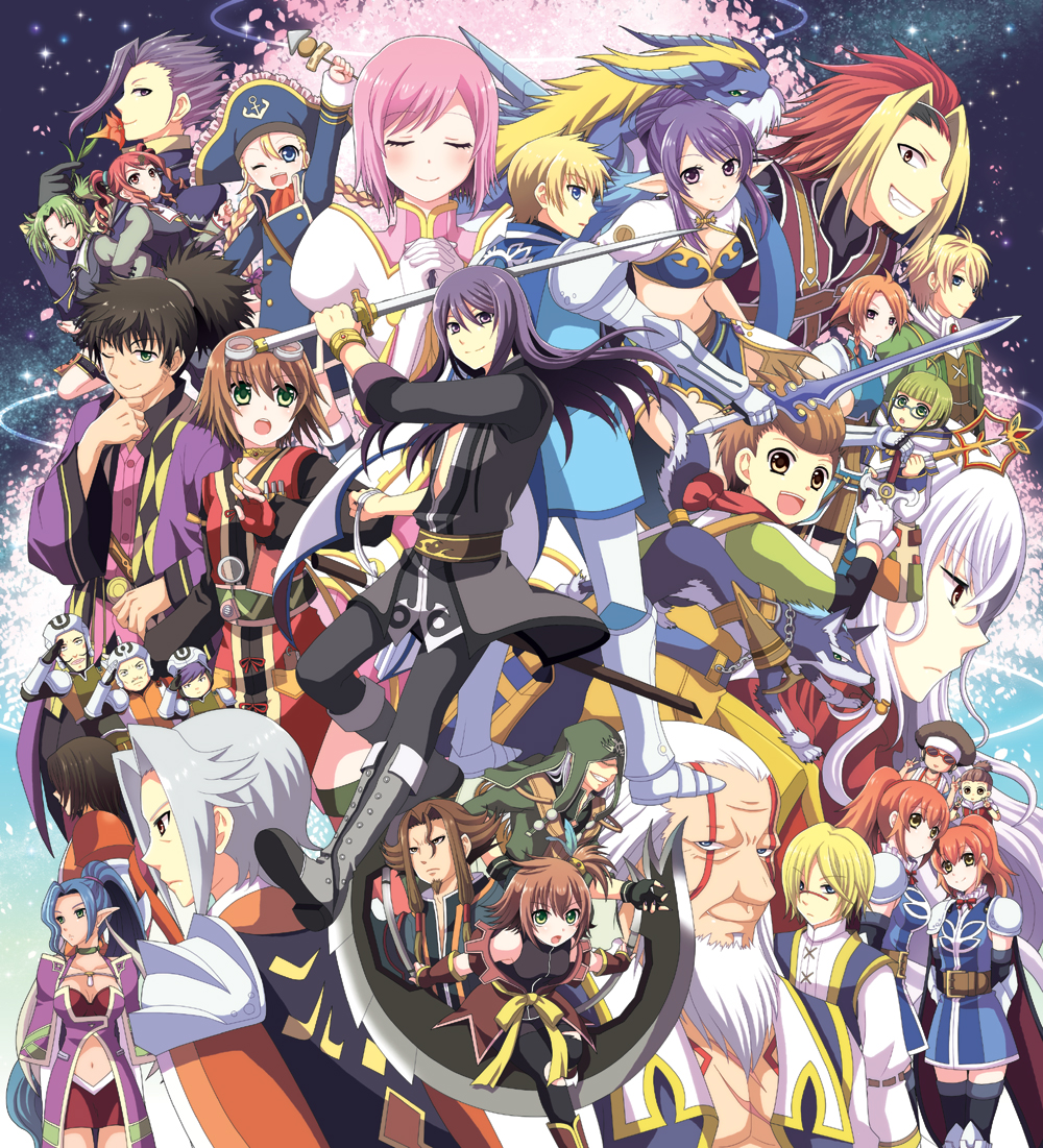 00s, 6+boys, 6+girls, absolutely_everyone, adecor_(tales), alexei_dinoia, baul_(tales), boccos_(tales), chastel_aiheap, clint_(tales), don_whitehorse, droite_(tales), duke_pantarei, estellise_sidos_heurassein, everyone, flynn_scifo, gauche_(tales), hanyuu_(artist), hanyuu_shion, harry_whitehorse, hisca_aiheap, ioder_(tales), judith_(tales), karol_capel, khroma_(tales), leblanc_(tales), multicolored_hair, multiple_boys, multiple_girls, nan_(tales), patty_fleur, raven_(tales), repede_(tales), rita_mordio, schwann_oltorain, sodia_(tales), streaked_hair, tales_of_(series), tales_of_vesperia, tison_(tales), witcher_(tales), yeager_(tales), yuri_lowell, zagi_(tales)