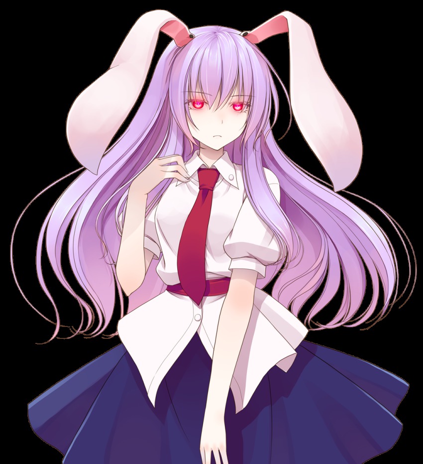 1girl, animal_ears, crote, female_focus, glowing, glowing_eyes, highres, long_hair