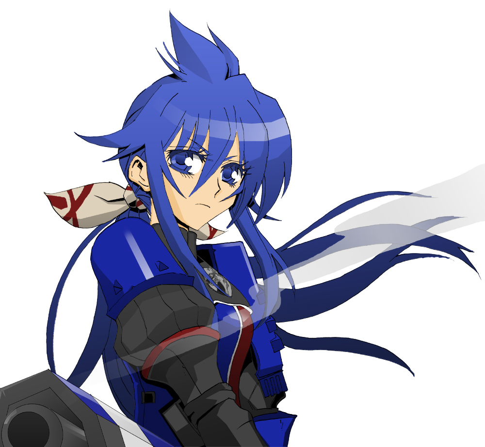 00s, 10s, 1girl, ahoge, armor, blue_eyes, blue_hair, eyelashes