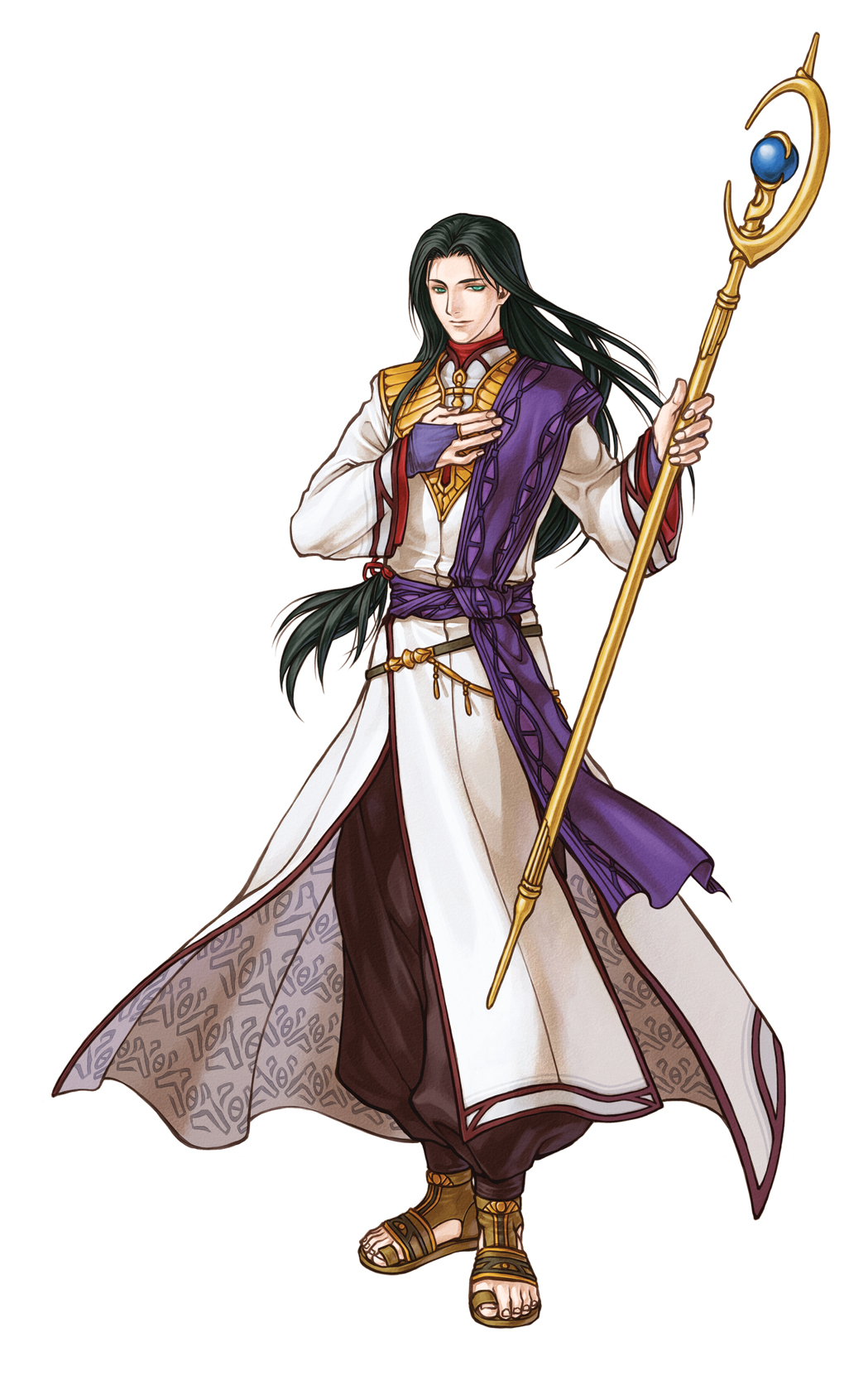 1boy, black_hair, fire_emblem, fire_emblem:_path_of_radiance, fire_emblem:_radiant_dawn, full_body, green_eyes, highres