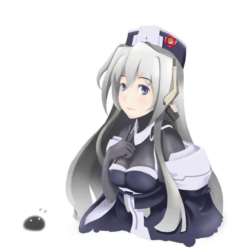 1girl, blue_eyes, bodysuit, brown_algae, female_focus, hat, horizon_ariadust, kyoukaisenjou_no_horizon