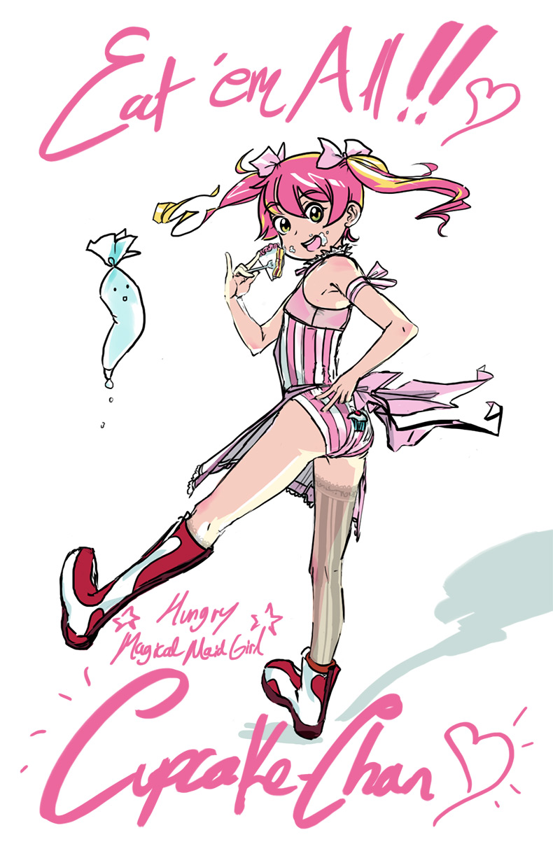 1girl, apron, arm_ribbon, ass, asymmetrical_legwear, bare_shoulders, boots, bow