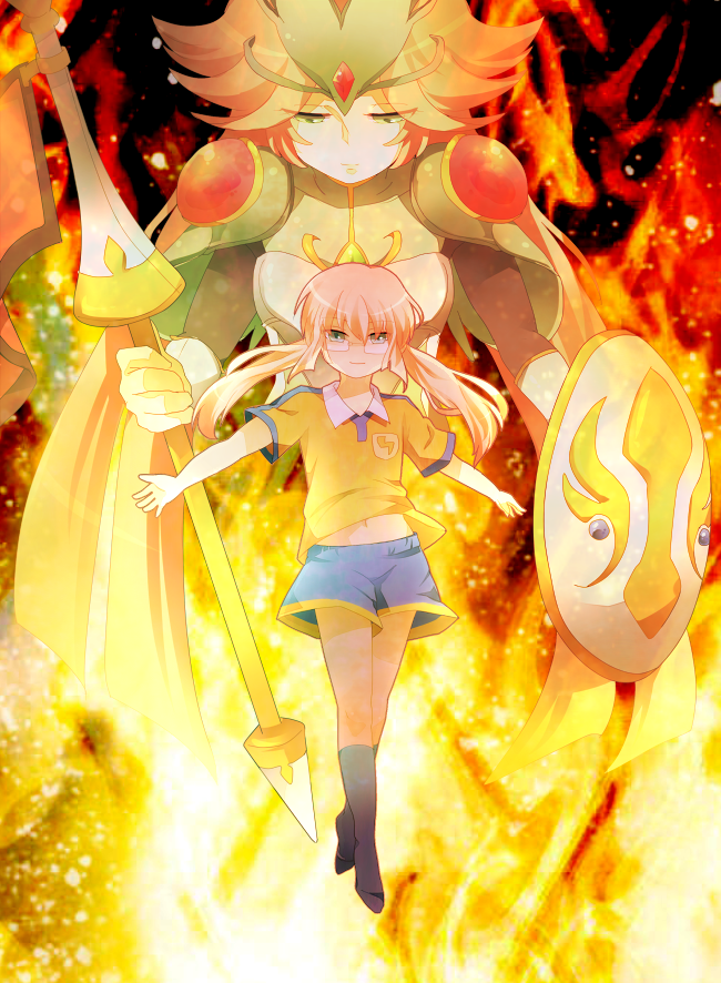 1boy, fusion, glasses, gloves, inazuma_eleven, inazuma_eleven_(series), inazuma_eleven_go, inazuma_eleven_go_chrono_stone