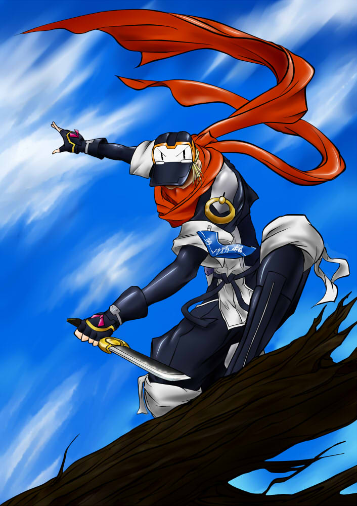 1boy, bad_id, bad_pixiv_id, blonde_hair, bodysuit, fingerless_gloves, gloves, hat