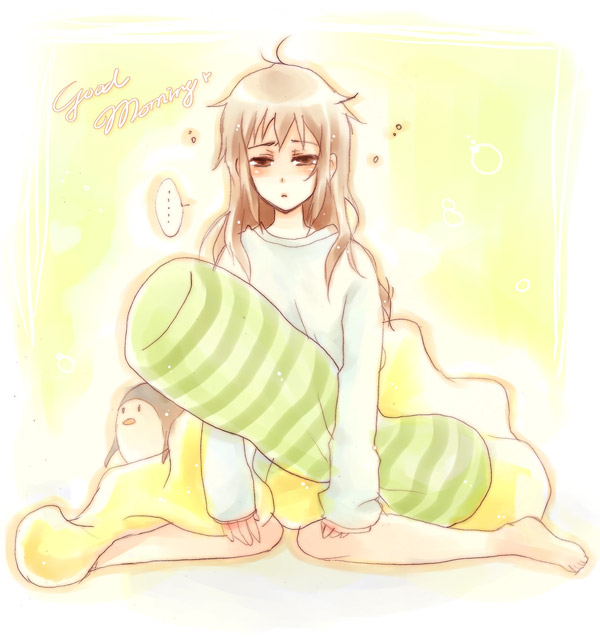 00s, 1girl, female_focus, gender_request, genderswap, gradient_background, kyon, kyonko