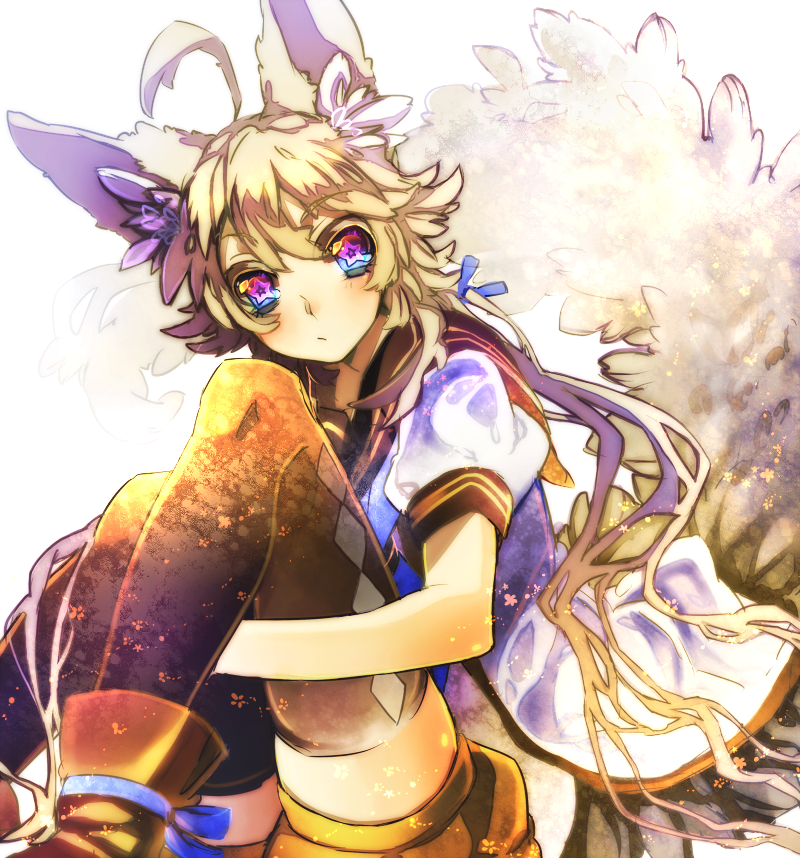 1girl, ahoge, animal_ears, argyle_clothes, argyle_thighhighs, bad_id, bad_pixiv_id, black_thighhighs