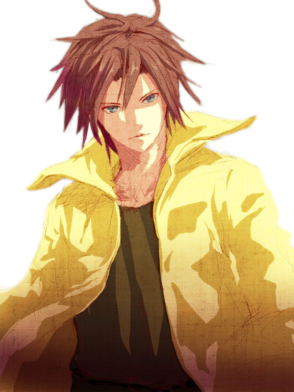 1boy, jing, jing_(ou_dorobou_jing), jing_king_of_bandits, kokore358, male_focus, popped_collar, short_hair